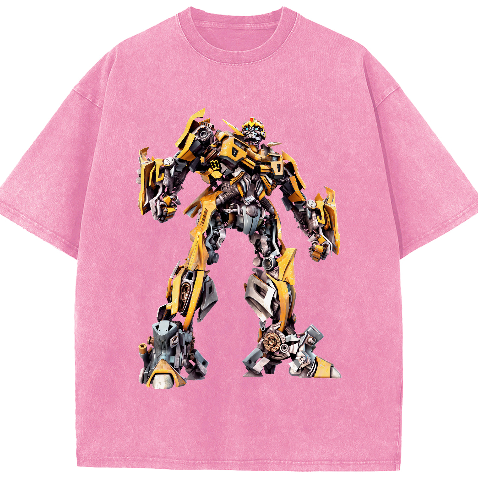 （画像用） Transformers トランスフォーマー 綿100% ヴィンテージ風 半袖Tシャツ（フロントプリント）